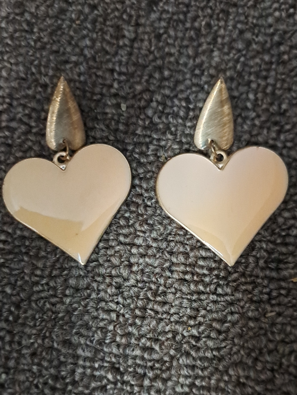 Heart Drop Earrings!